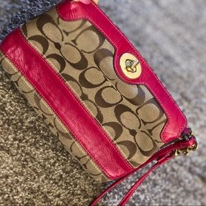 Cute Coach wristlet